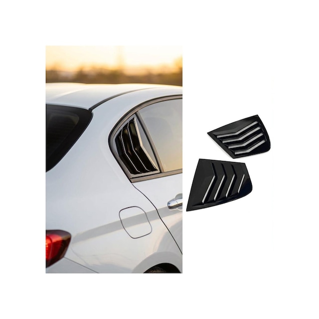 Fiat Egea Sedan Kelebek Cam Vizörü Piano Black 2015-2026