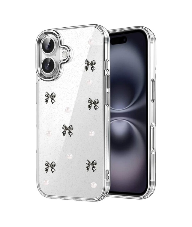 Apple İphone 17 Fiyonk Desenli Kapak - Desen 8