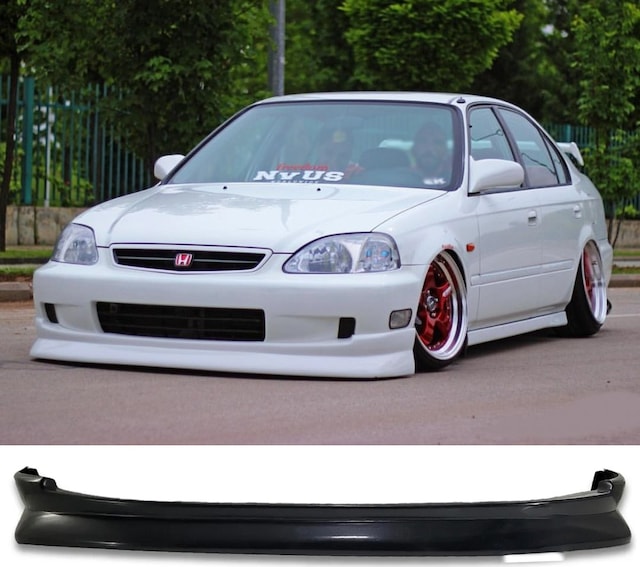 Honda Civic İes Cs Ön Ek Karlık Plastik Mat Siyah Makyajlı Kasa 1999 2000 2001 Karlık+bodykit+ek