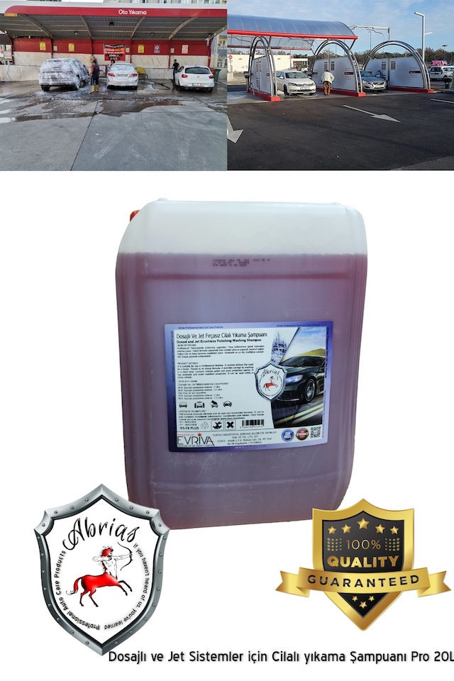 Dosajlı Ve Jet Sistemler İçin Cilalı Yıkama Şampuanı 20l