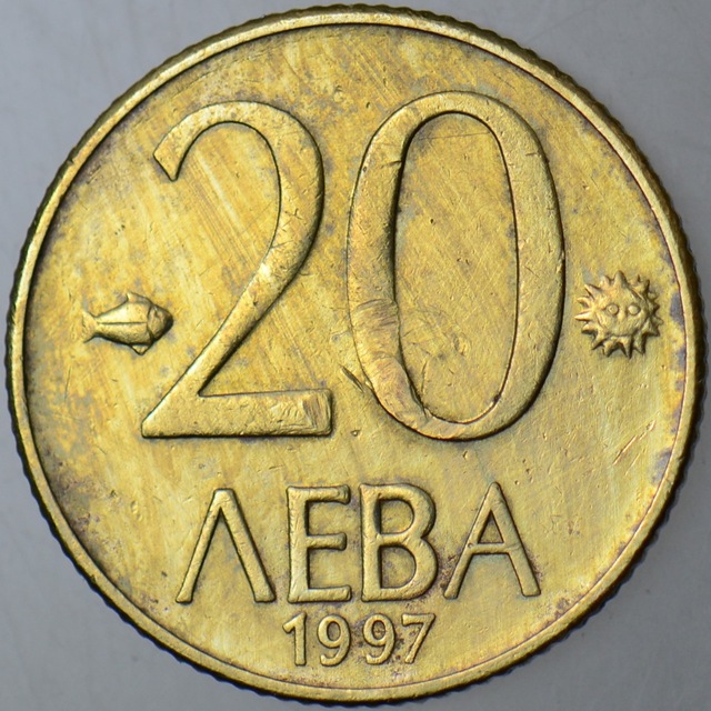 Bulgaristan 20 Leva 1997. 46172241