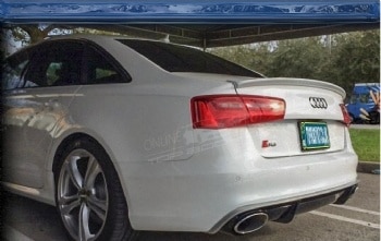 Audi A6 C7 Spoyler Spoiler Boyasız
