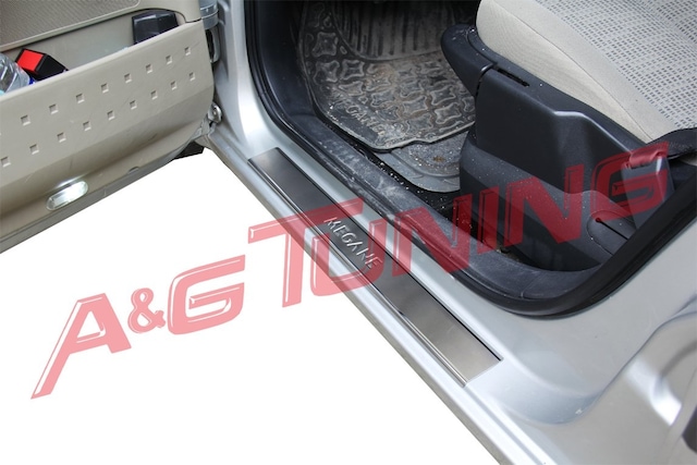 Renault Megane 2 Sedan Krom Kapı Eşiği 2004-2010 Paslanmaz Çelik N11.2920