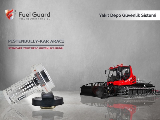 Pistenbully Kar Aracı Yakıt Depo Koruma Cihazı