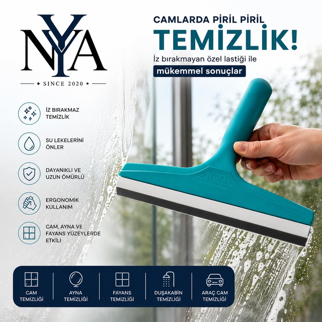 Profesyonel Cam Çek İz Bırakmayan Temizlik