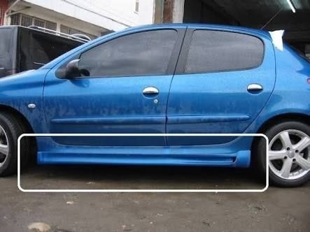 Peugeot 206 Marşpiyel Takım (sağ-sol) - Peugeot 206 Marşpiyel