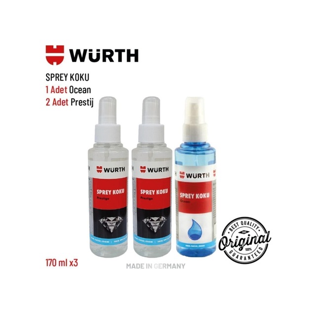 3'lü Sprey Koku Setleri 2 Adet Prestij + Ocean 150ml X 3