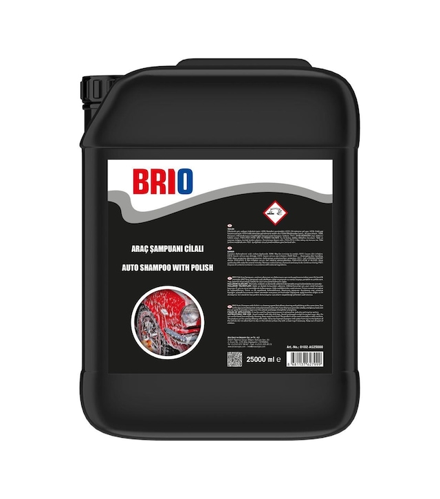 Brio Araç Şampuanı Cilalı Plus 25Kg-Max 1/90