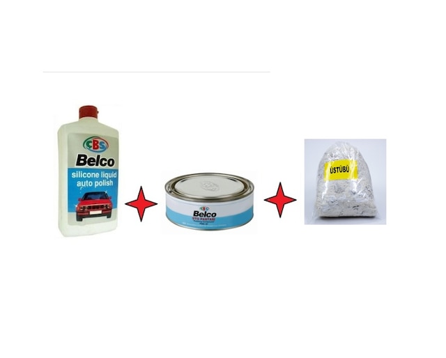Çbs Belco Silikonlu Pasta 500 Gr Cila 250 Ml Seti