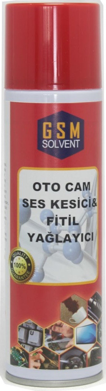 Oto Cam Ses Kesici & Fitil Yağlayıcı 200 Ml