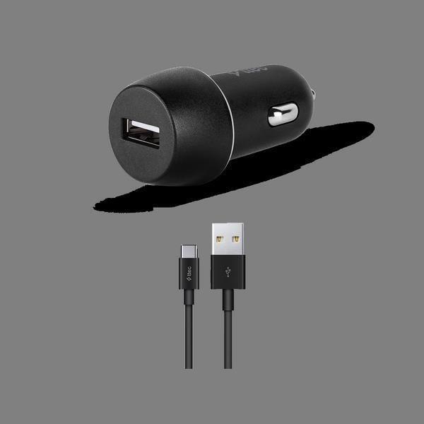 Ttec SmartCharger 2.1A Araç Şarj Aleti ve Type-C Kablo Siyah - 2CKS20CS