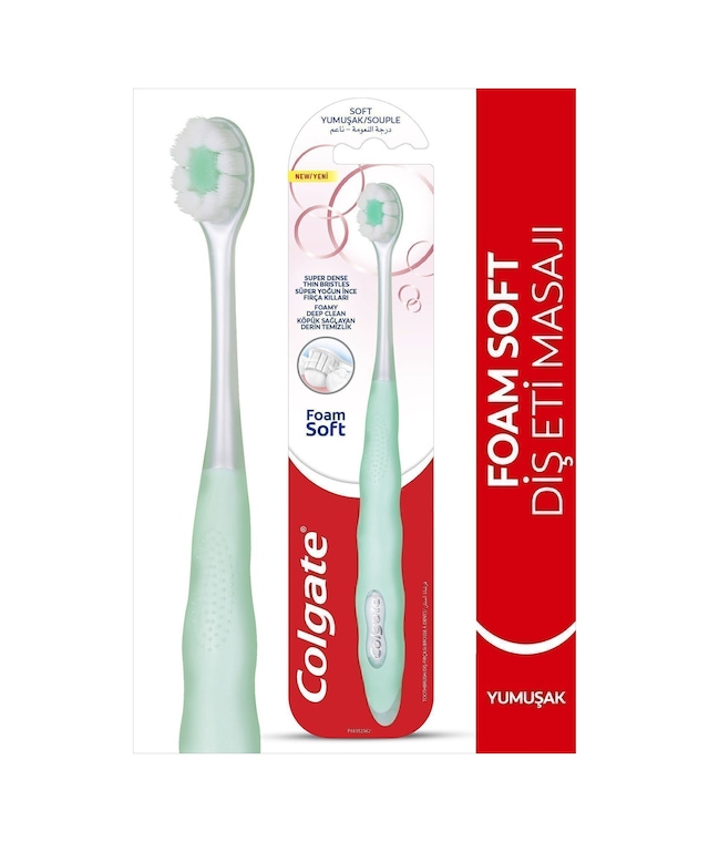 Colgate Foam Soft Diş Eti Masajı Yumuşak Diş Fırçası