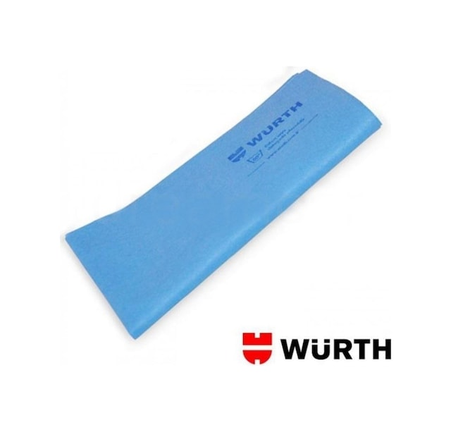 Würth Sentetik Güderi Bez - 40X40 Cm - Mavi - 170 Gr