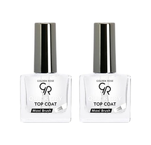 Golden Rose Quick Dry Top Coat Oje Kurutucu 2'li