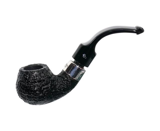 Peterson Deluxe System Sandblasted 3s 9mm. Filtreli Akrilik Saplı Pipo 206404