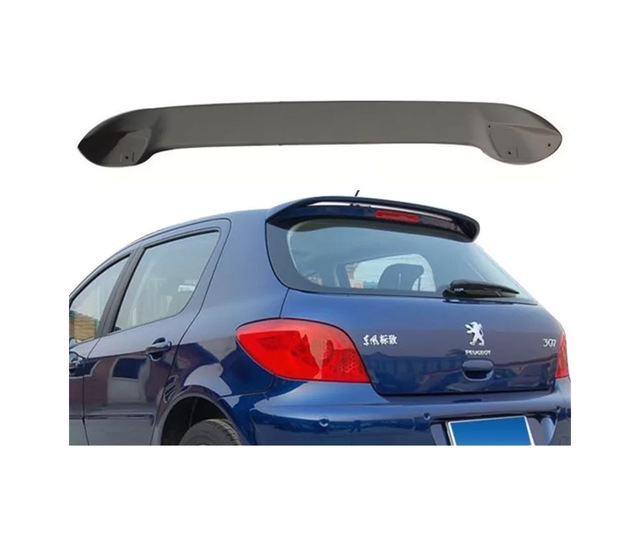 Peugeot 307 2002-2008 Spoiler-fiber-astarlı-boyasız
