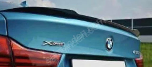 Bmw F36 Grand Coupe 4serisi M4 Spoyler Parlak Siyah Boyasız