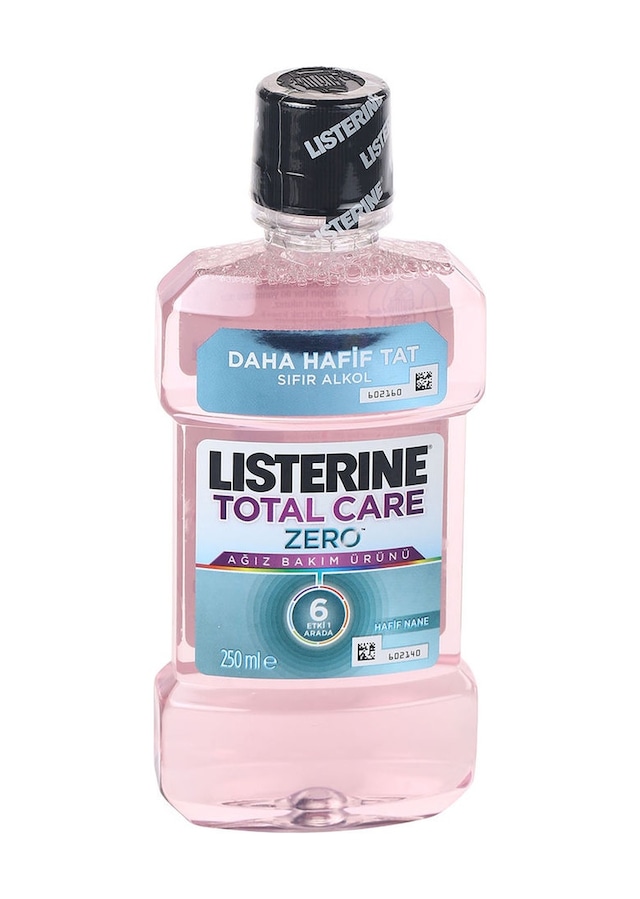 Listerine Total Care Zero Hafif Tat Ağız Bakım Suyu 250 ML