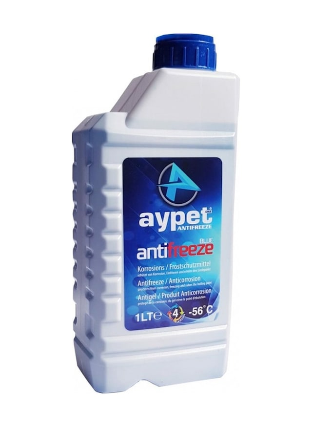 Antifiriz Mavi 1 Litre -56 Derece Organik / Aypet-m/1-56