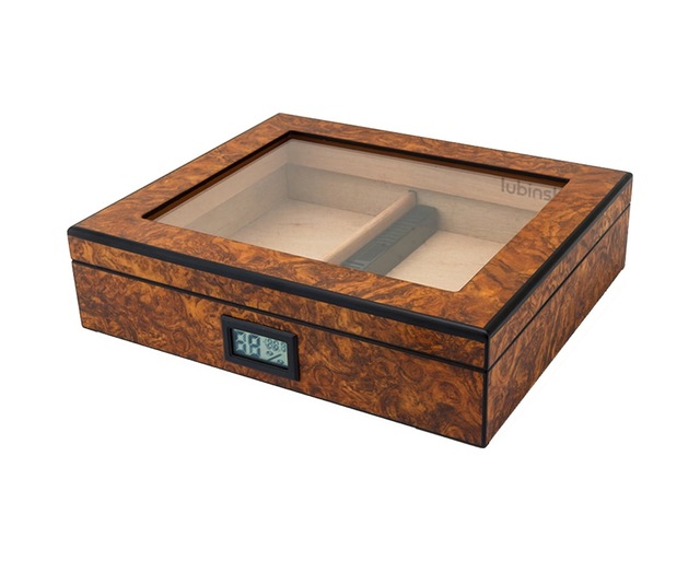 Lubinski Kahve Kağıt Kaplama Humidor 4557at
