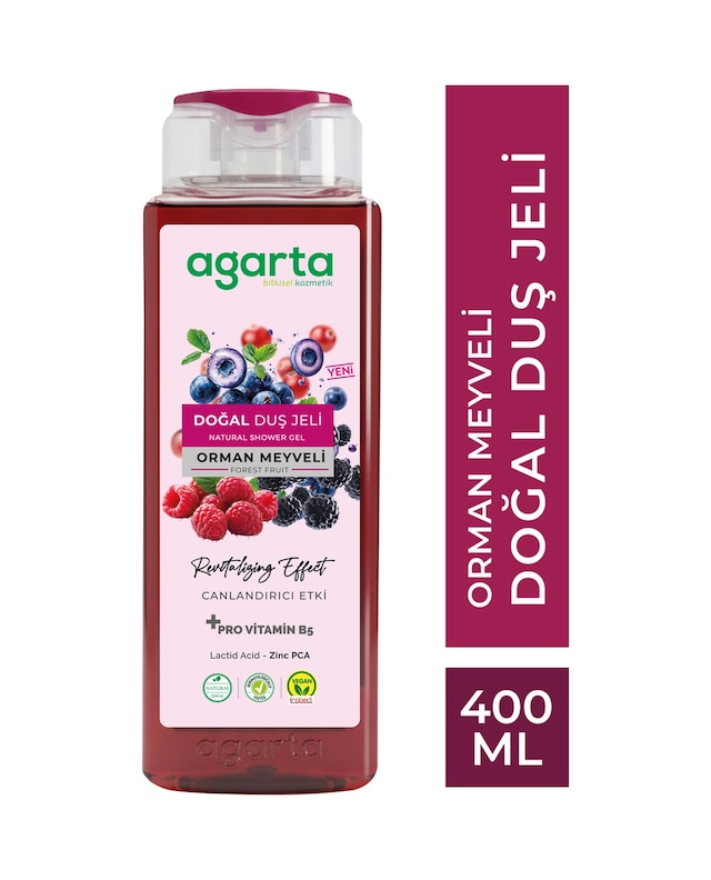 Agarta Doğal Orman Meyveli Duş Jeli 400 ML
