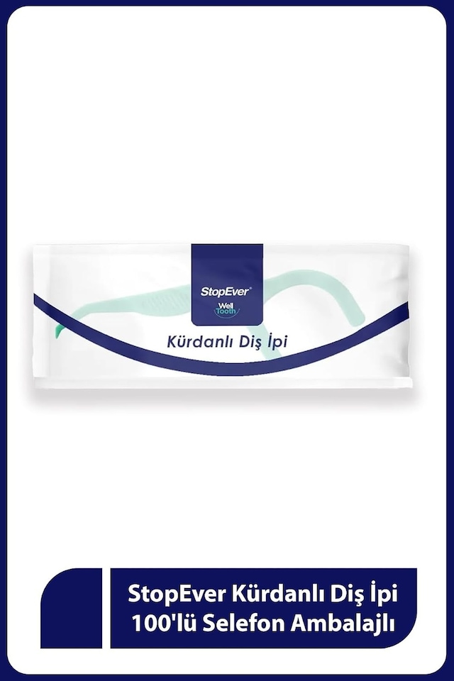 Tr Kürdanlı Diş İpi 100'lü Selefon Ambalajlı