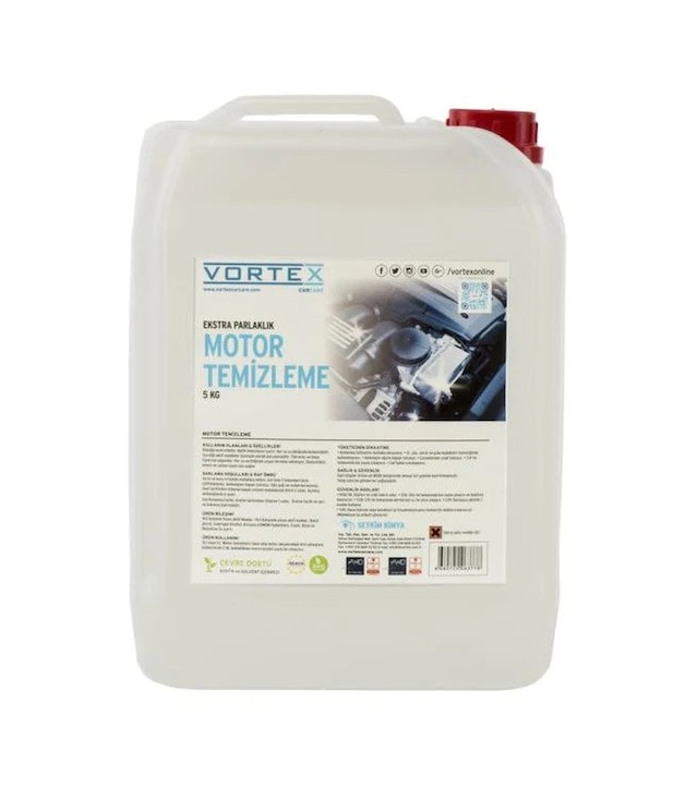 Vortex Ekstra Parlaklık Motor Temizleme Sıvısı 5 KG