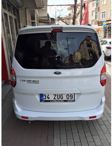 Ford Courier Yeni 2014 - 2020 Spoiler - Spoyler Beyaz Boyalı N11.3611