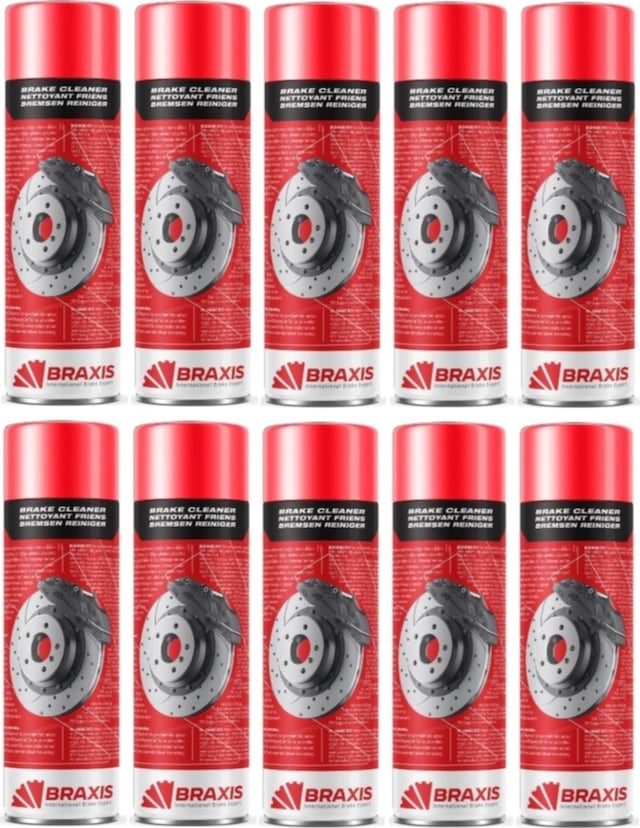 Oto Motto Braxis Fren Balata Spreyi Braxis 500 Ml 10 Adet