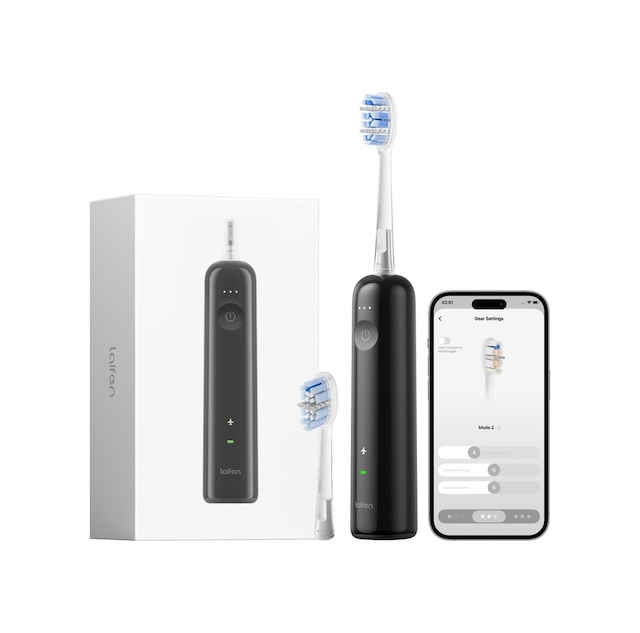 Laifen Wave Pro Abs Siyah Elektrikli Diş Fırçası