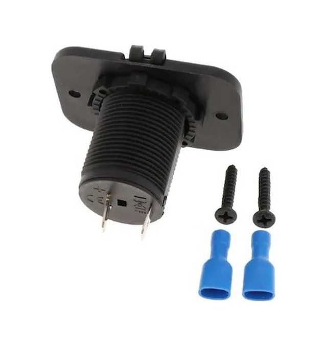 Oto Çakmak Fiş Çakmaklık Dişi Pano Tip 30Mm Şase Monteli 10 Adet N11.171