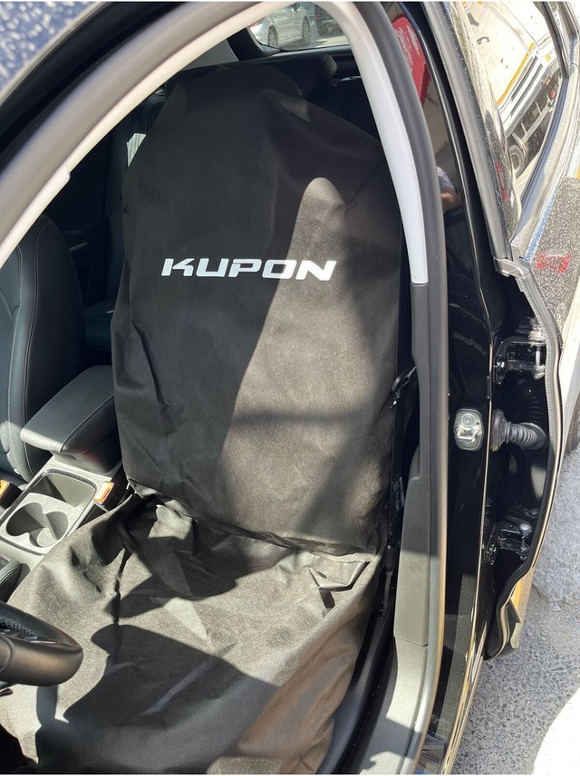 Oto Koltuk Kılıfı Servis Koruma Kılıf 2 Adet Kupon Baskılı