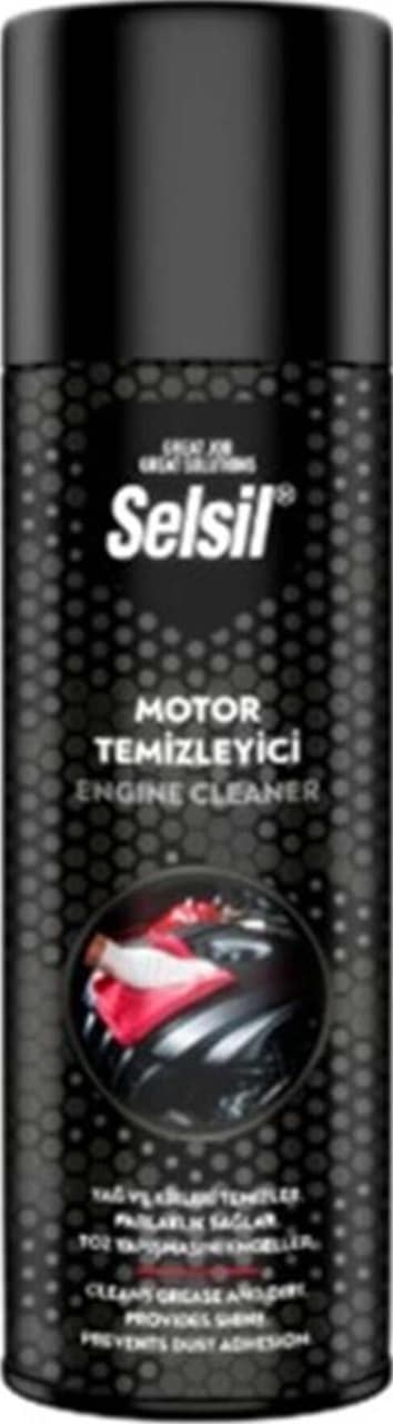 Selsil Susuz Motor Temizleme Spreyi Engine Cleaner 500ml