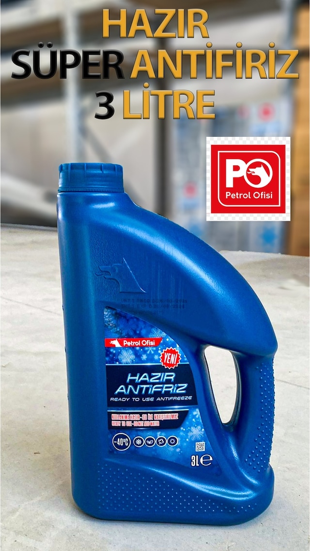 Hazır Antifriz 3 Litre Al Kullan Petrol Ofisi