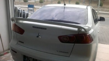 Mıtsubıshı Lancer 2008-2013 Yüksek Spoyler Spoiler Boyasız