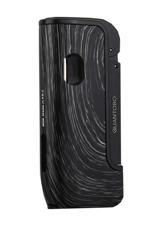 Quantoro Tek Torch Pürmüz Delicili Siyah Ahşap Desenli Metal Puro Çakmağı - Trz1165