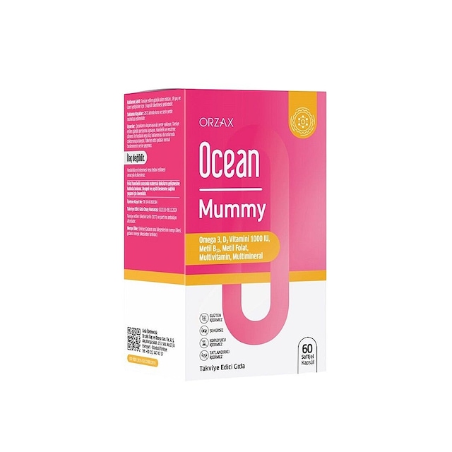 Ocean Mummy Takviye Edici Gıda 60 Kapsül
