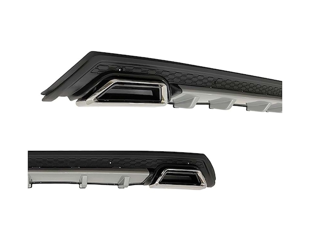 Honda Hr-v 1998-2005 Gri Krom Kare Egzozlu Difüzör Difizör Mat Siyah