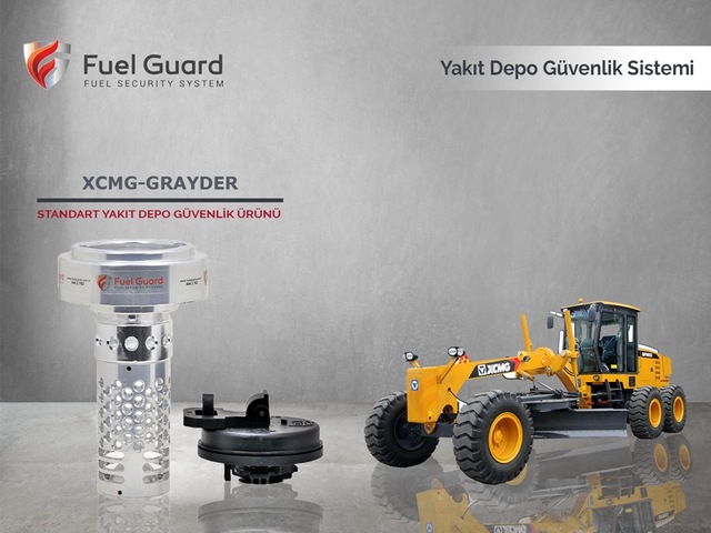XCMG Greyder Yakıt Depo Koruma Cihazı