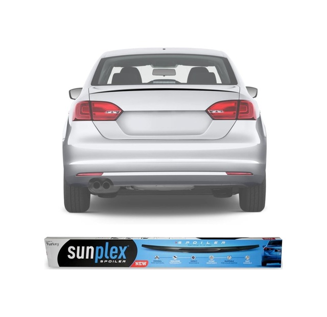 VW Jetta Spoiler Bagaj Üstü Sunplex Piano Black 2010-2017 Arası