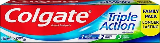 Colgate Üçlü Etki Diş Macunu 150 Ml Diş Minesi Bakımı