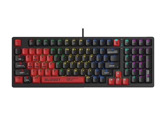 A4tech Bloody S98 Fıre Black Hot Swappable Kablolu Rgb Mekanik Gaming Klavye