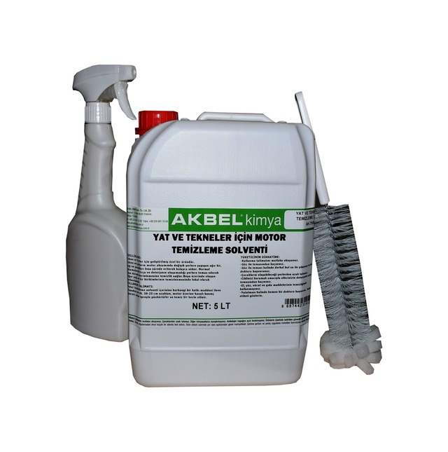 Akbel Yat ve Tekneler için Motor Temizleme Solventi 5 Lt