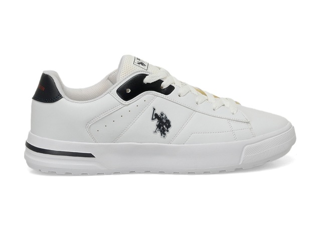 U.S. Polo Assn. 4W Mango 4PR Erkek Beyaz Sneaker