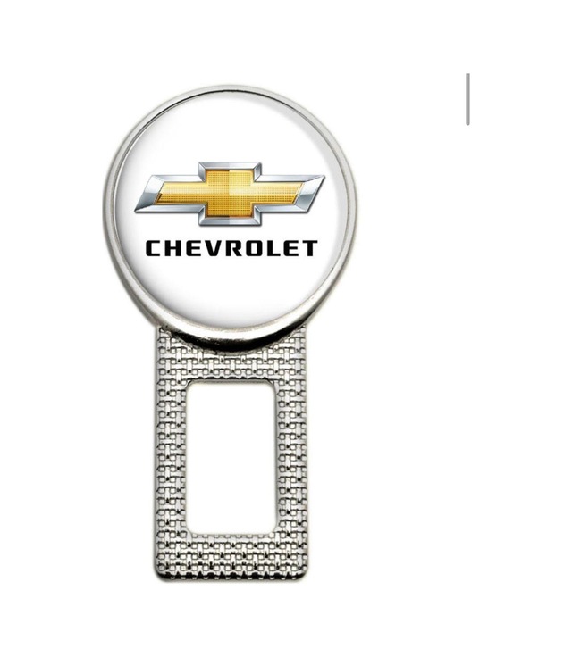 Chevrolet Metal Kemer Görseli 5 Adet Çift Yönlüdür Logosu