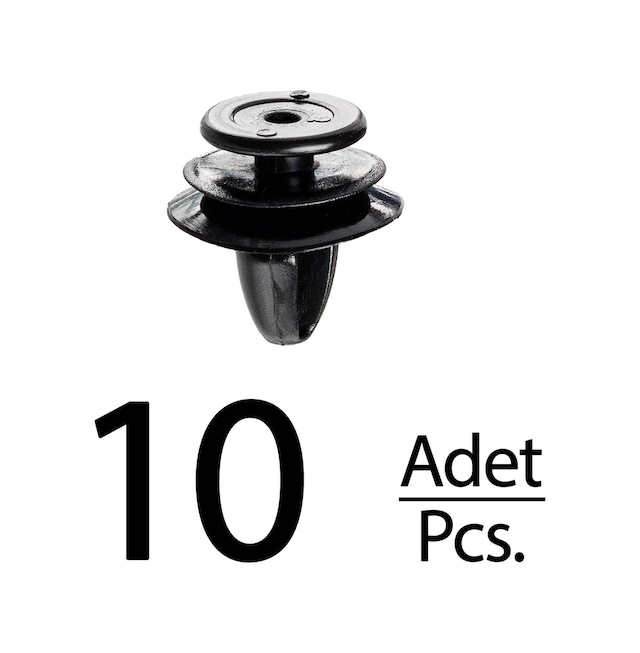 Peugeot 206 307 308 Citroen C3 İçin Kapı Döşeme Klips - 10 Adet