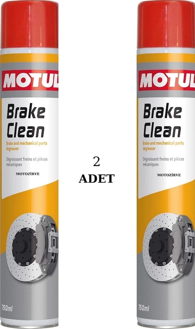 Motul Brake Clean Fren Balata Temizleme Spreyi 2 x 750 ML