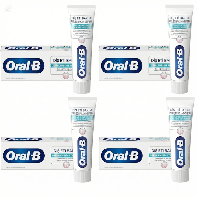 Oral-b Diş Eti Bakımı Derinlemesine Temizlik 4 X 65 Ml