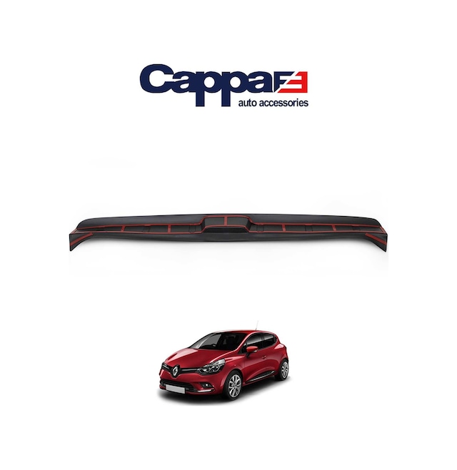 Cappafe Renault Clio 4 Arka Tampon Eşiği Koruma Abs Mat Siyah N11.19738
