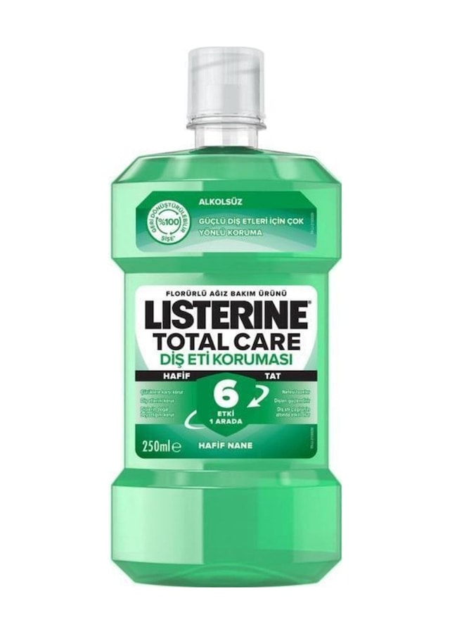 Listerine Diş ve Diş Eti Koruma Hafif Tat Ağız Bakım Ürünü Hafif Nane 250 ML